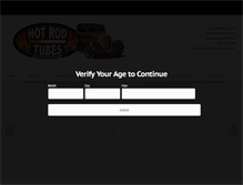 Tablet Screenshot of hotrodtubes.com